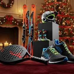 Ideas de regalos deportivos para esta Navidad: ¡Sorprende a los apasionados del pádel, esquí y ciclismo!